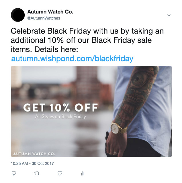 black friday marketing campaign