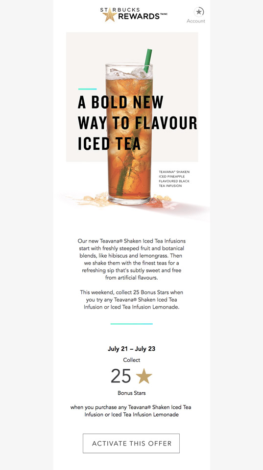 starbucks email marketing strategies