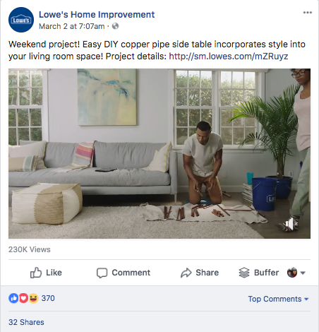 facebook post