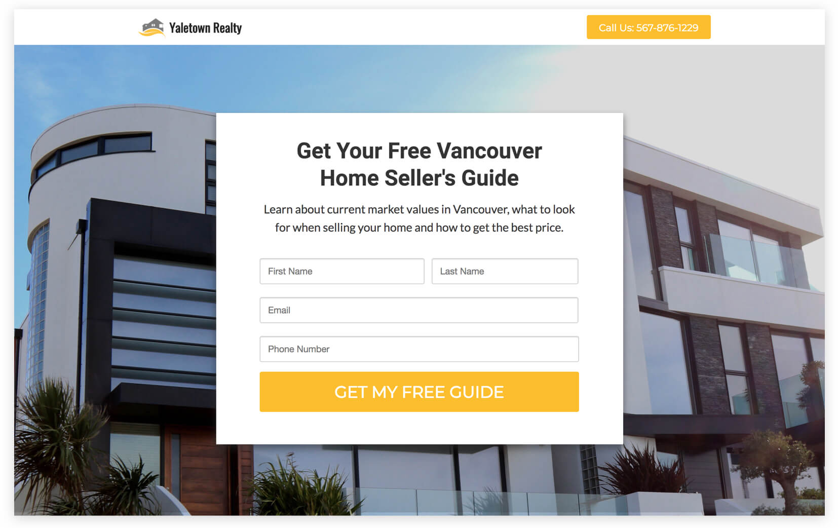 10 Best Real Estate Landing Page Examples that Increase Prospects & Sales