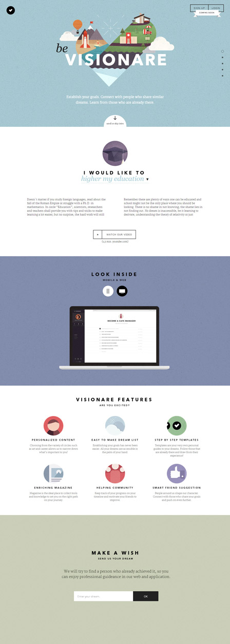 25 ejemplos de landing pages 