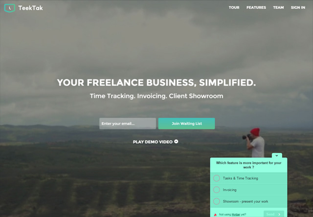 25 ejemplos de landing pages 