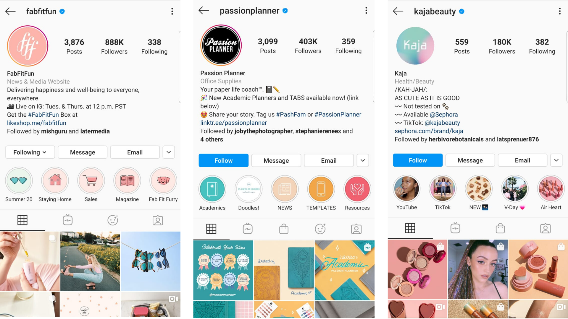 10 Amazing eCommerce Instagram Accounts and Examples We Learned From