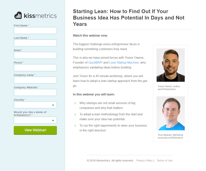 10 Stunning Features Every Webinar Landing Page Needs for Conversions