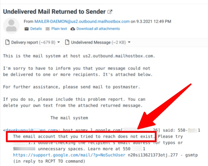 what to do if your email is invalid