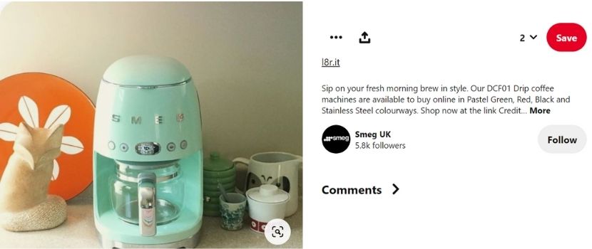 Smeg Pinterest