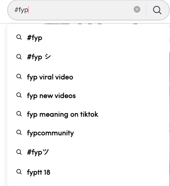 TikTok algorithm