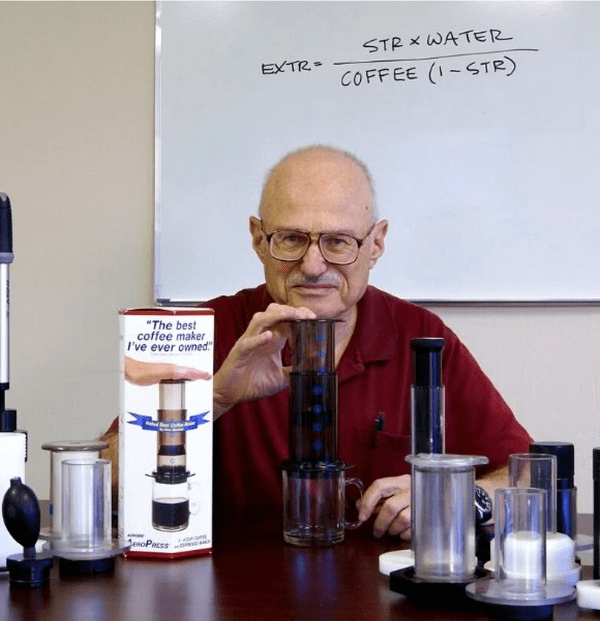 AeroPress inventor