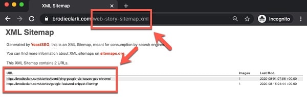 XML-sivustokartta