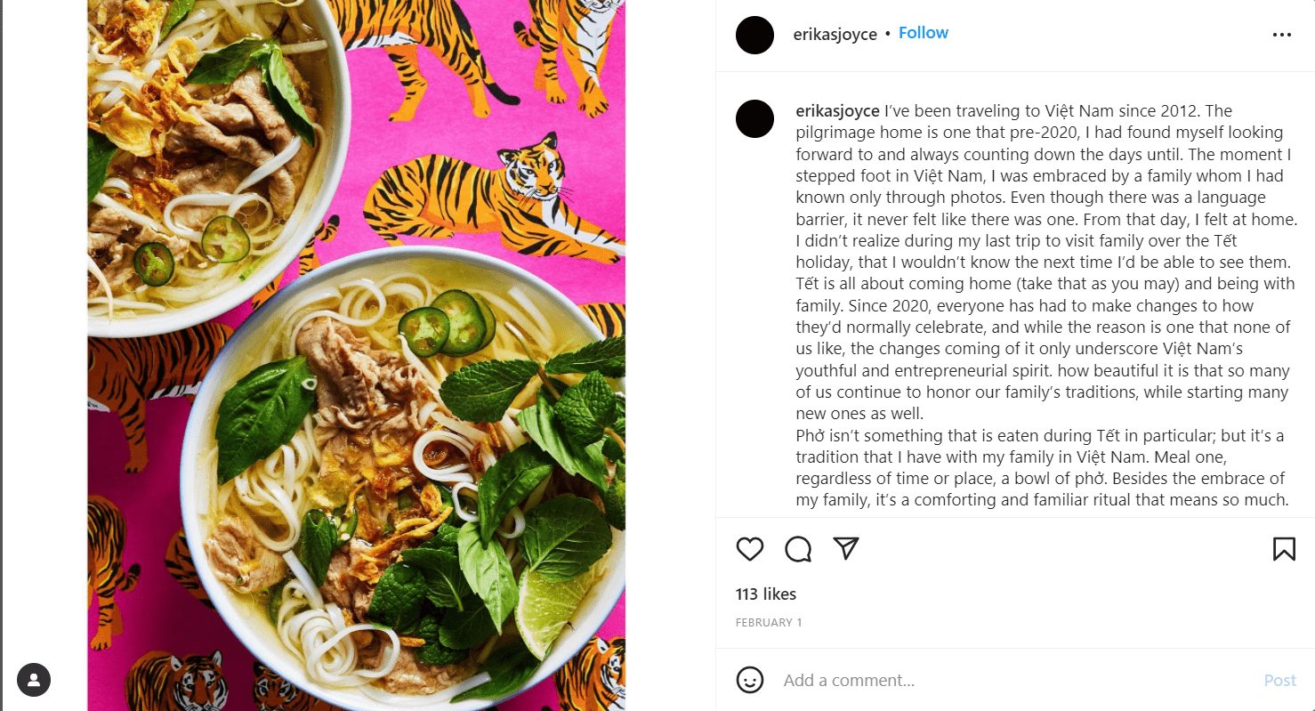 Instagram food styling