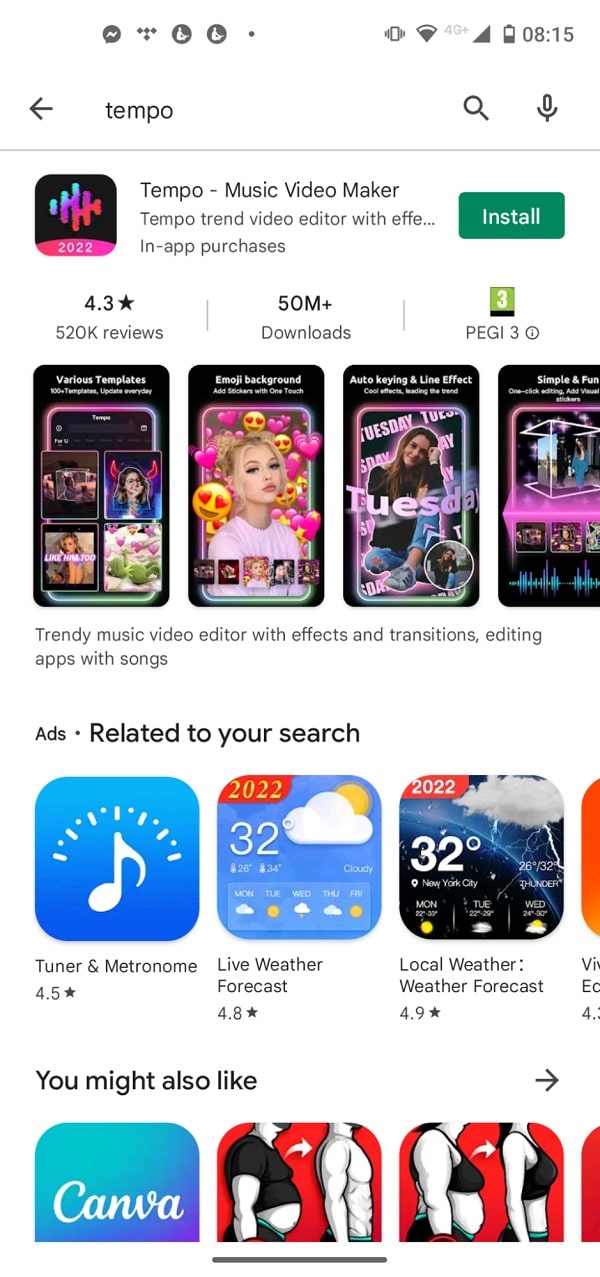 Tempo download