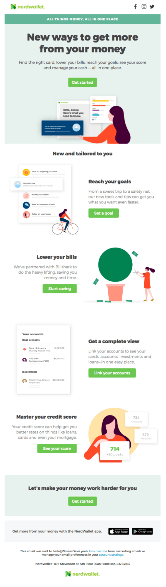 email marketing examples